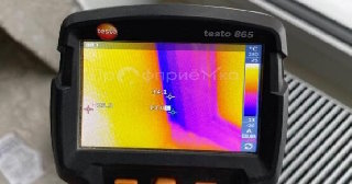 Тепловизионное обследование стен в Колпино от 6880 руб.